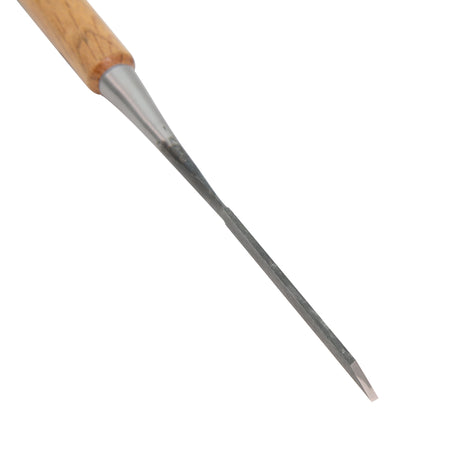 Yasaku Kinari Nomi Paring Chisels White Paper Steel Red Oak Handle