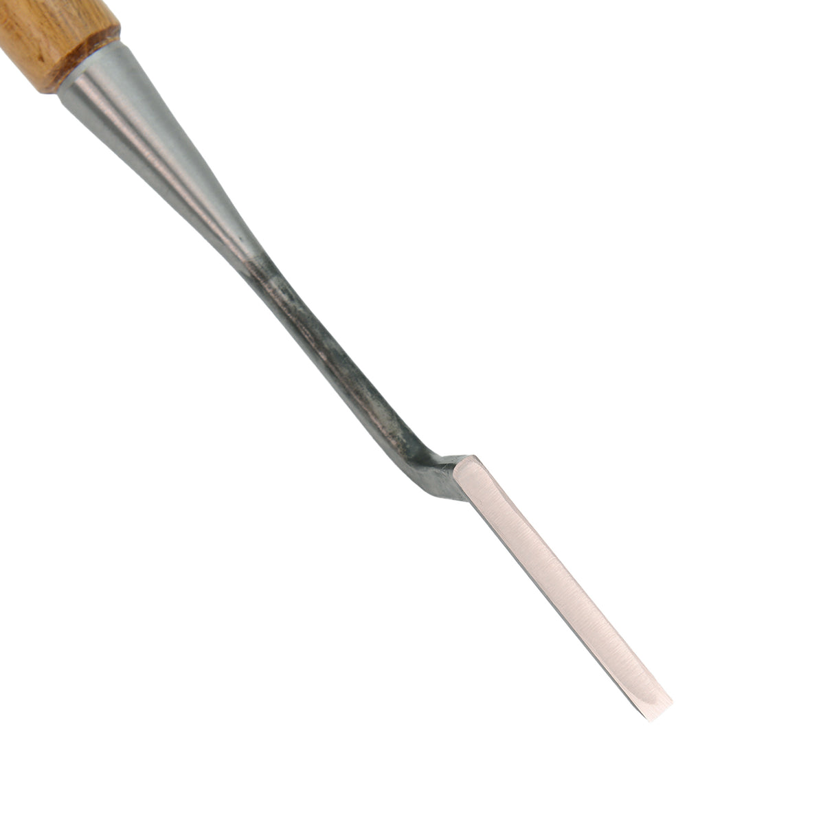 Yasaku Umeki Kotenomi Cranked-Neck Trowel Chisels White Paper Steel Red Oak Handle
