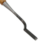 Yasaku Umeki Kotenomi Cranked-Neck Trowel Chisels White Paper Steel Red Oak Handle