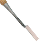 Yasaku Umeki Kotenomi Cranked-Neck Trowel Chisels White Paper Steel Red Oak Handle