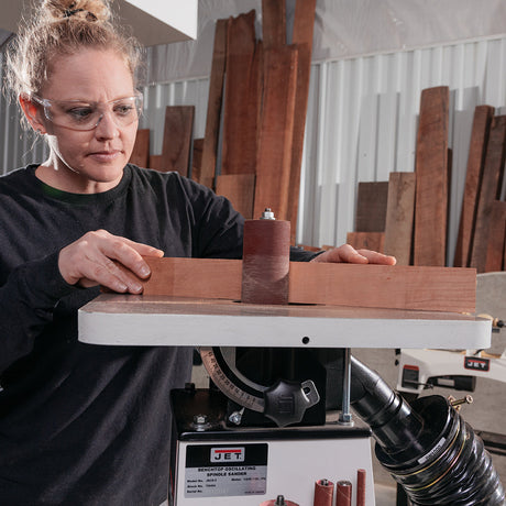 JET Tools Oscillating Spindle Sander 350W Tilting Cast Table