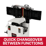 JET Tools 12in Combination Planer Thicknesser Helical Cutterhead 2250W