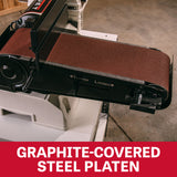 JET Tools 6x9in Belt Disc Sander 1100W with Cabinet Stand