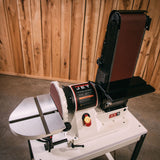 JET Tools 6x9in Belt Disc Sander 1100W with Cabinet Stand