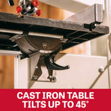 JET Tools 10in 375W Euro Style Bandsaw with Stand