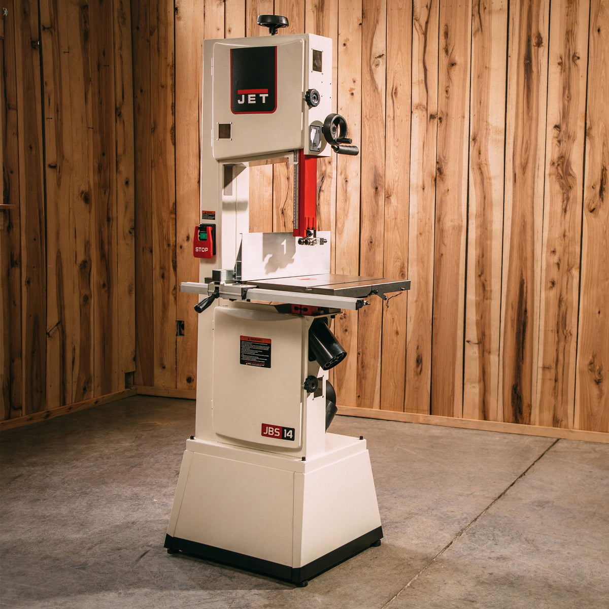 JET Tools 14in 1500W Euro Style Pedestal Bandsaw