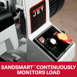 JET Tools 18-36in Wide Drum Sander 1.75HP with Open Leg Stand