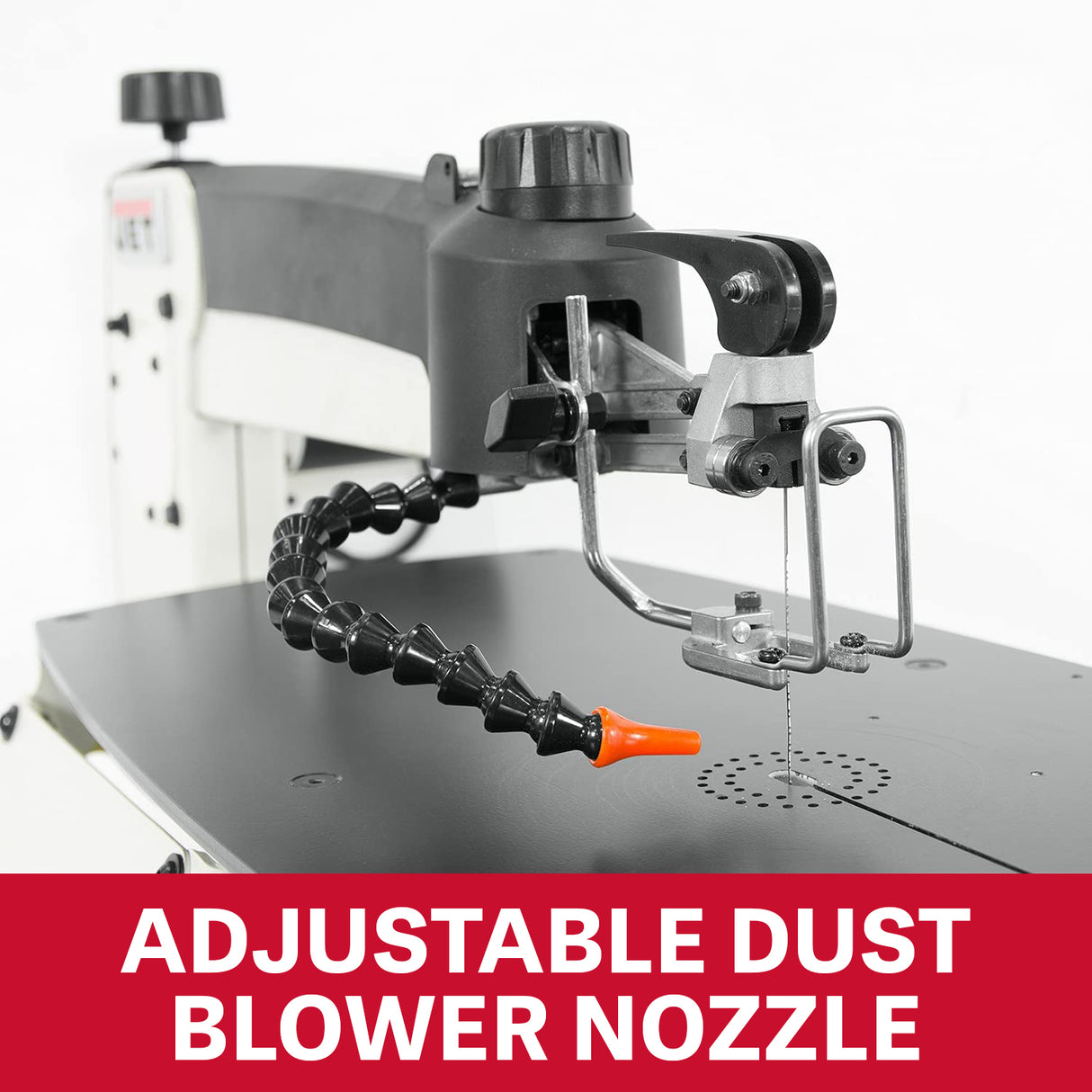 JET Tools 22in Scroll Saw 550mm Throat Capacity