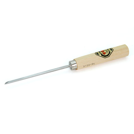 Kirschen Two Cherries Carving Tool Skew Chisel 4mm front
