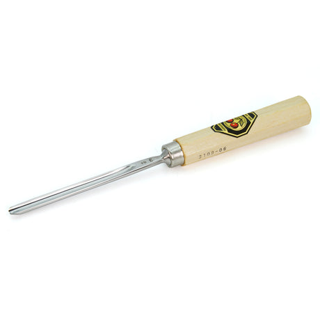 Kirschen Two Cherries Carving Tool Long #9 Gouge 6mm front