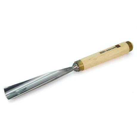 Kirschen Two Cherries Carving Tool Long #9 Gouge 30mm front