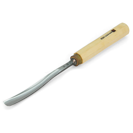 Kirschen Two Cherries Carving Tool #5 Curved Gouge 10mm front