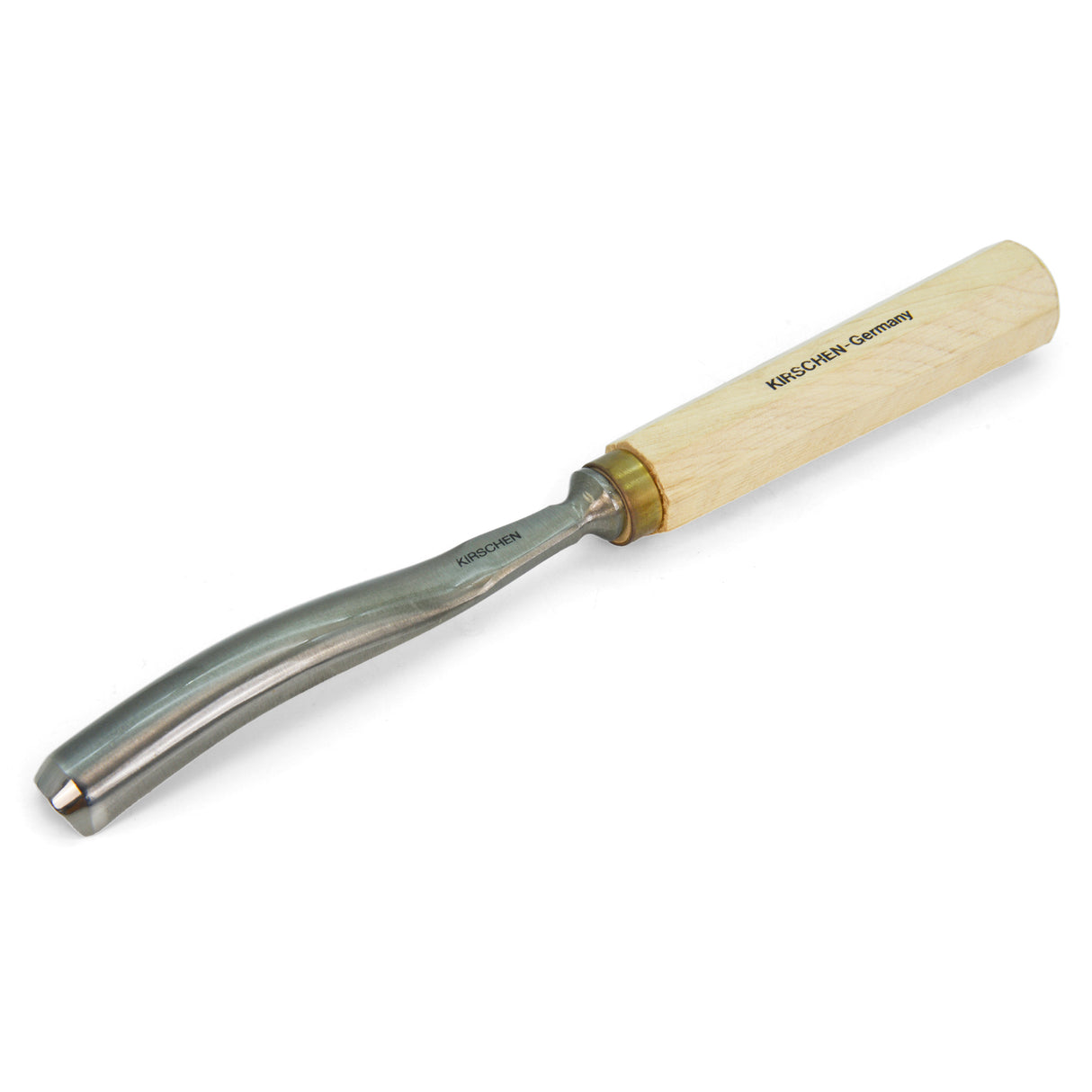 Kirschen Two Cherries Carving Tool Long Blade #11 Long Bent Gouge 16mm back