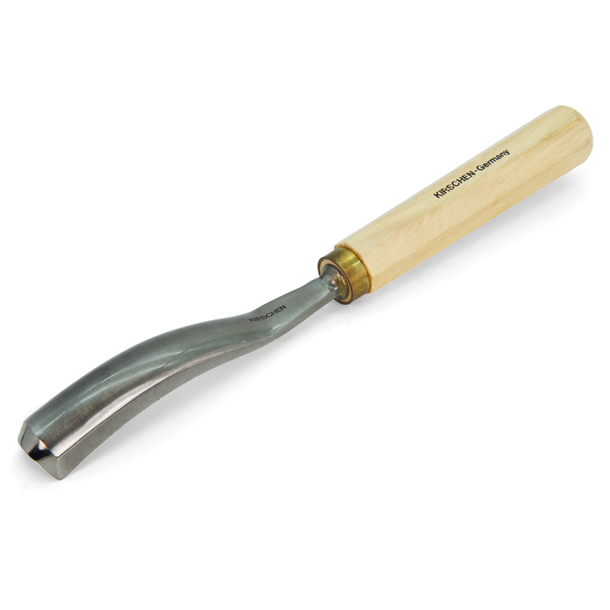 Kirschen Two Cherries Carving Tool Long Blade #11 Long Bent Gouge 20mm back