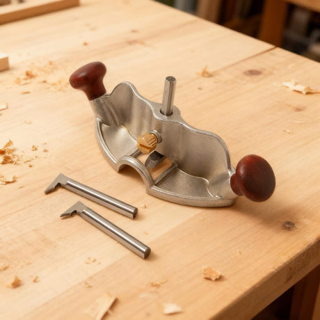 Luban Small Router Plane with Three Metric Blades
