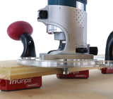 Milescraft Compact Sub-Base Set for Compact and Trim Routers Comfort Grip Handles