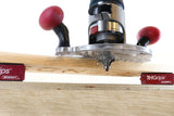 Milescraft Compact Sub-Base Set for Compact and Trim Routers Comfort Grip Handles