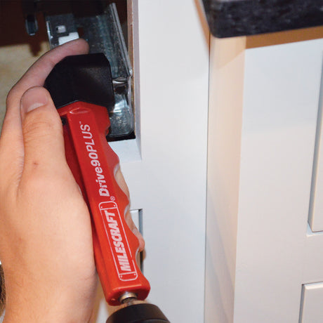 Milescraft Drive90PLUS Right-Angle Impact Driver Drill Attachment 1/4in Socket