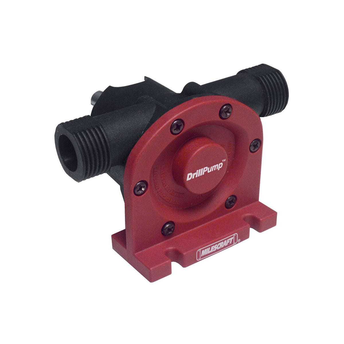 Milescraft DrillPump750 Water Transfer Pump 3/4in Hose Connector 3/8in Bit Shank