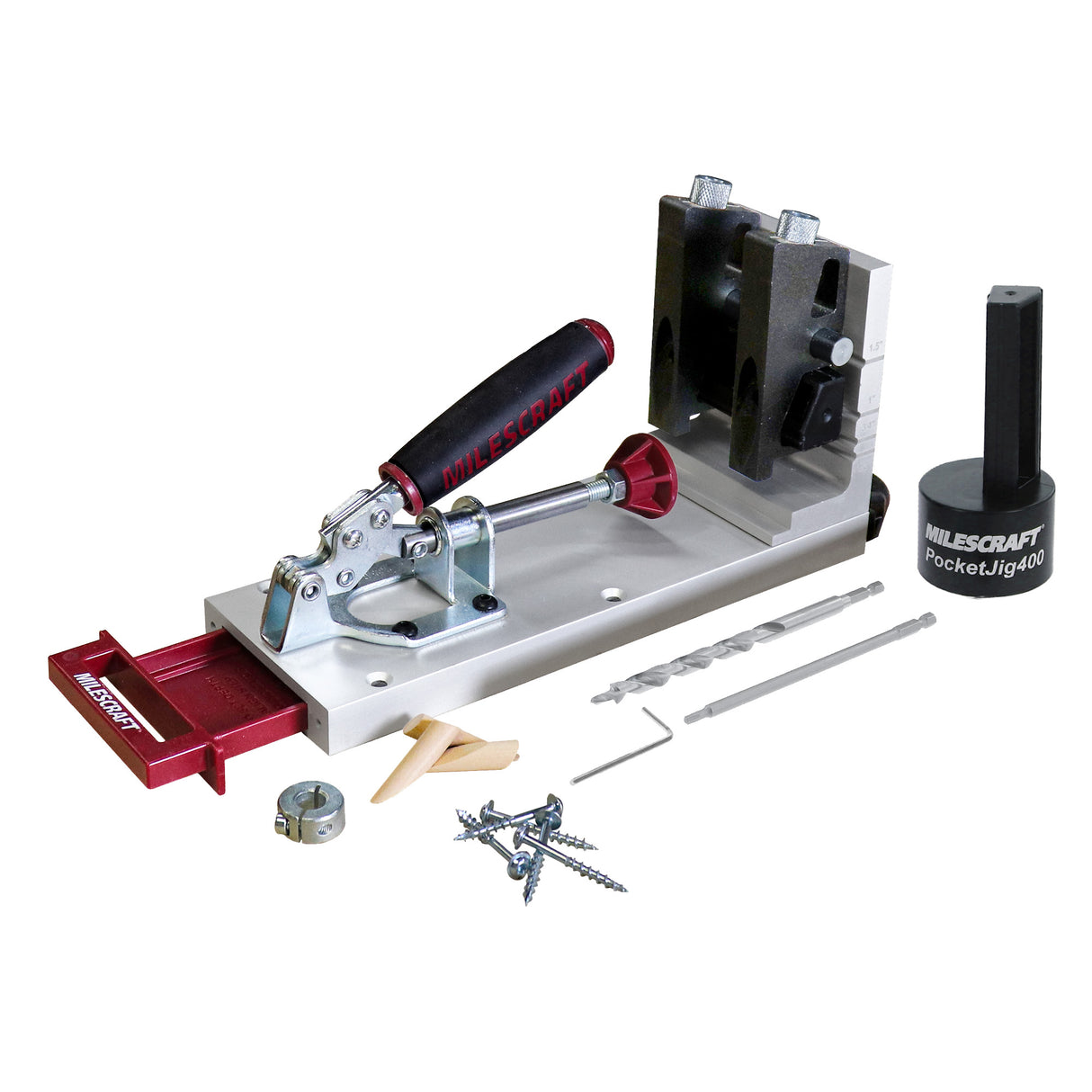 Milescraft PocketJig400 Adjustable Heavy Duty Pocket Hole System