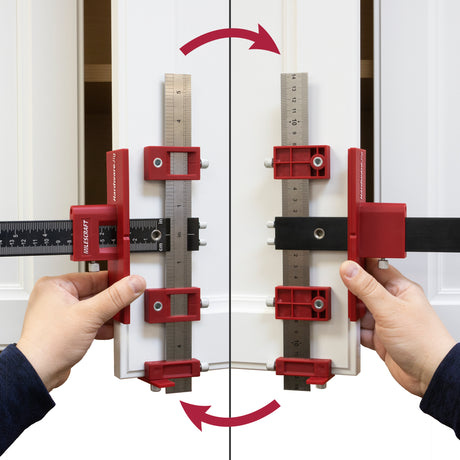 Milescraft Cabinet Makers Hardware and Hinge Jig Set