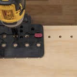 Milescraft CabinetMate Shelf Pin Drill Jig with Drill Bit