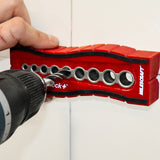 Milescraft DrillBlockPLUS Metric Drilling Guide Portable Jig