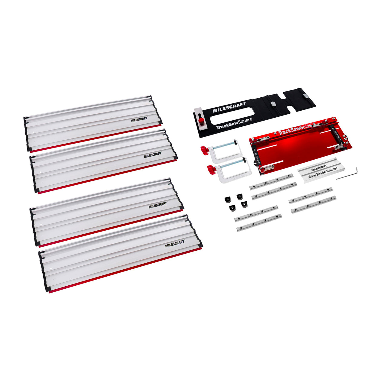Milescraft Track Saw Guide Bundle for Circular Saws