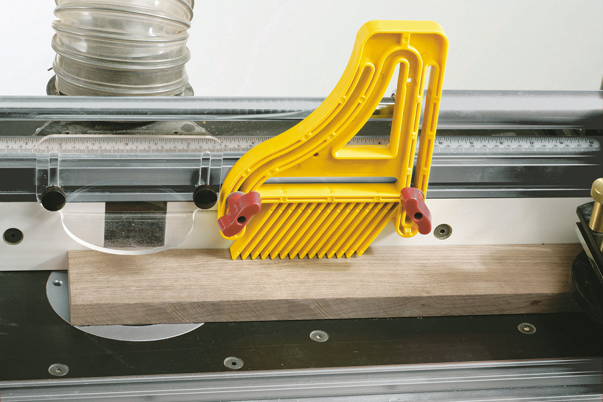 Milescraft Featherboard includes 5/8in & 3/4in Mitre Bars plus T-slot Bolts