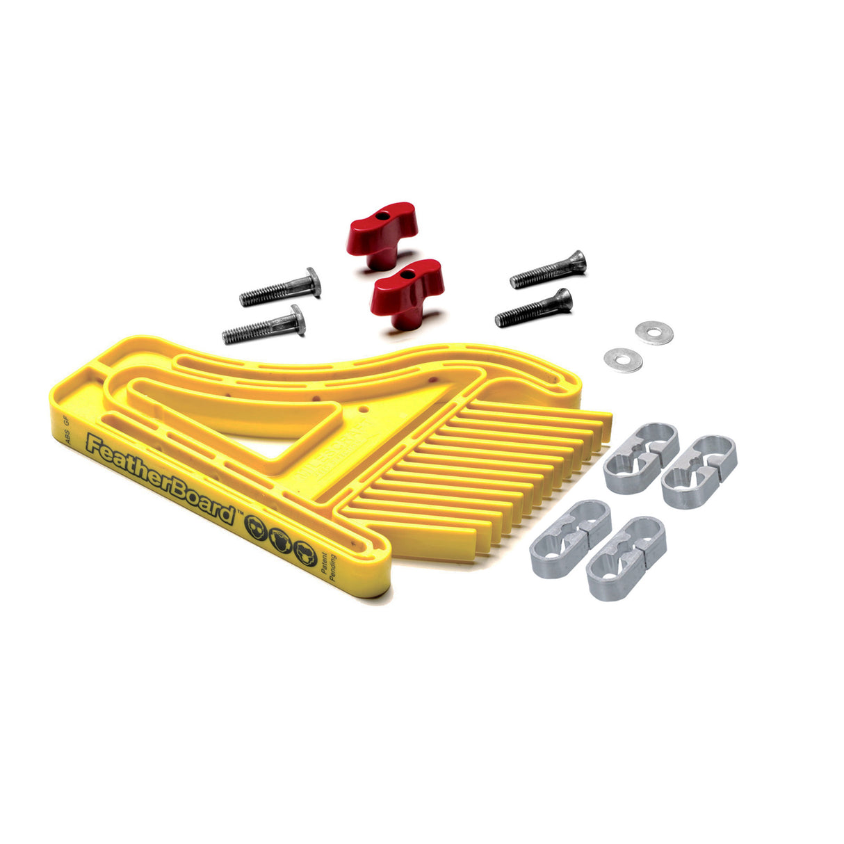 Milescraft Featherboard includes 5/8in & 3/4in Mitre Bars plus T-slot Bolts