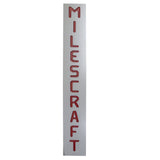 Milescraft 2 1/2in Vertical Letters Signmaking Router Template Set