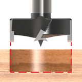 Milescraft 35mm Carbide Boring Drill Bit suits Euro Door Hinge Jig
