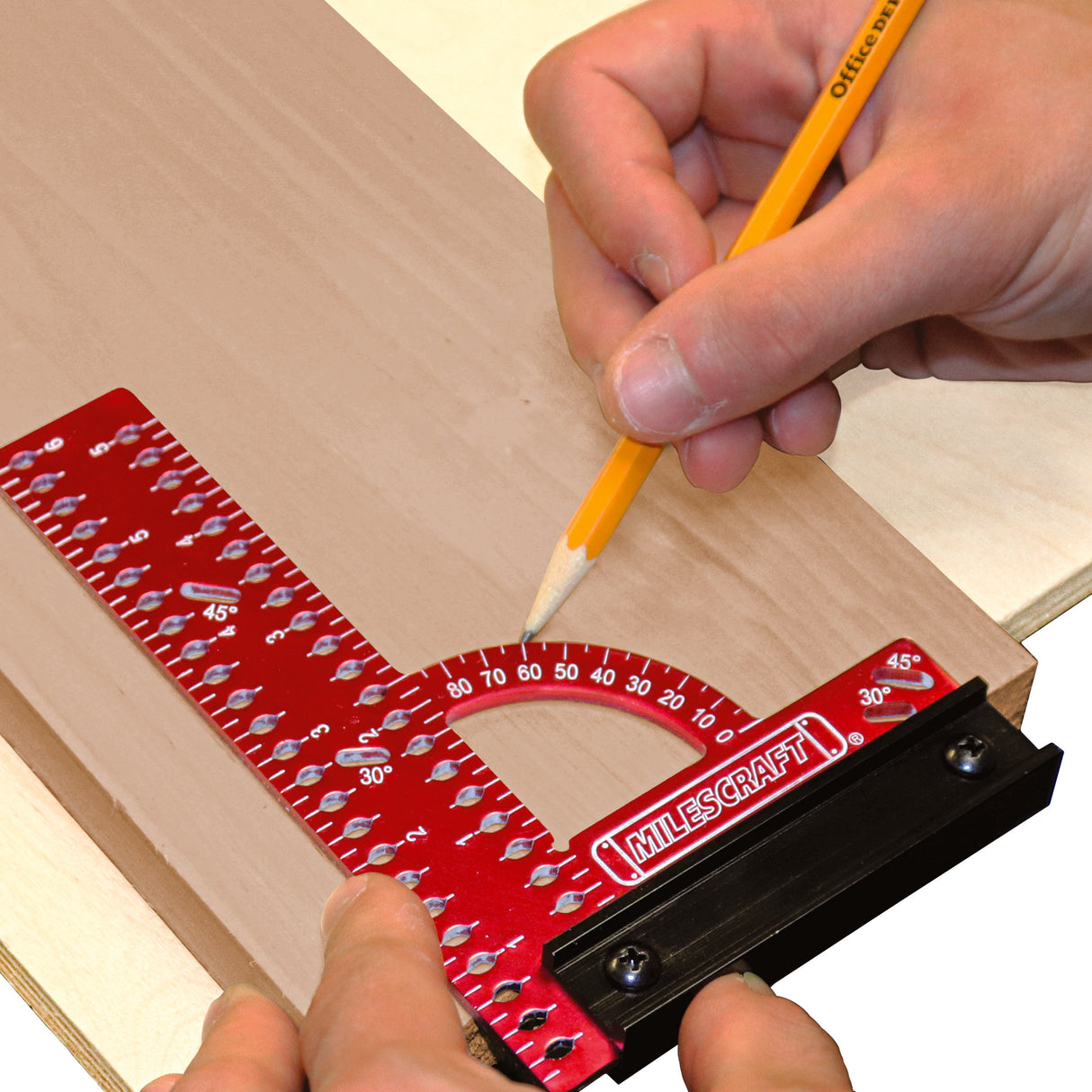 Milescraft MC-Square150 Carpenter's Square 150mm with Angle Finder Metric