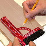Milescraft MC-Square150 Carpenter's Square 150mm with Angle Finder Metric