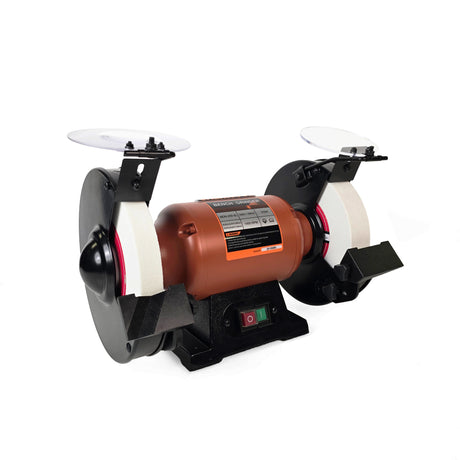 Sherwood 8in Slow Speed Bench Grinder 1400RPM 1/2HP Motor
