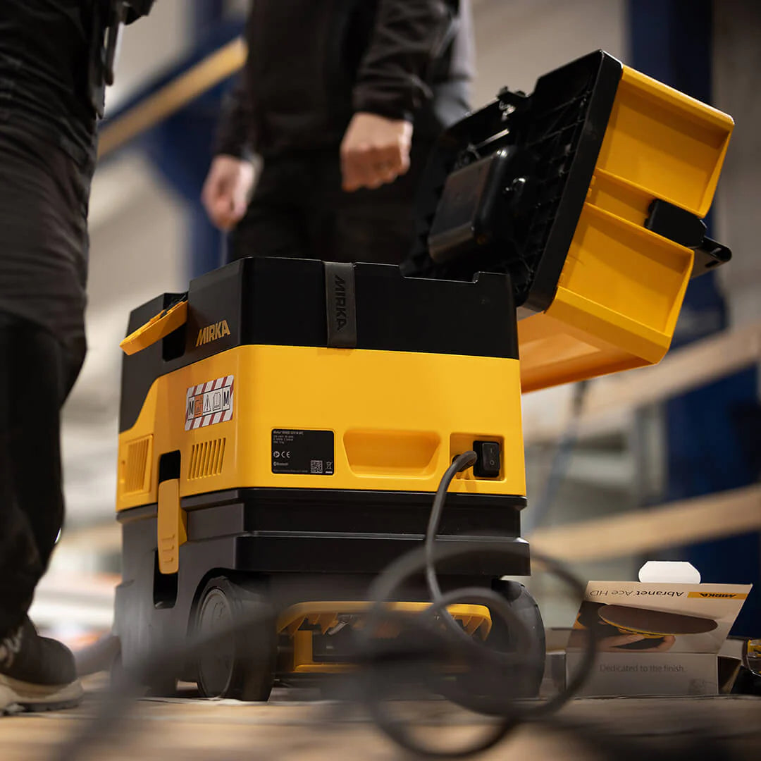 Mirka DEXOS 1217 M Class AFC Dust Extractor with 4m Hose Plus Clean-Up Kit