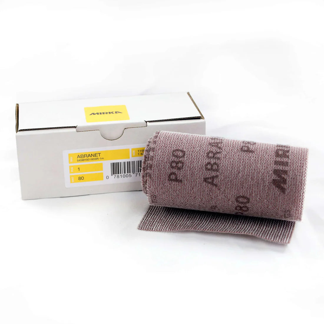 Mirka Abranet Abrasive Roll 115mm Wide x 1 Metre