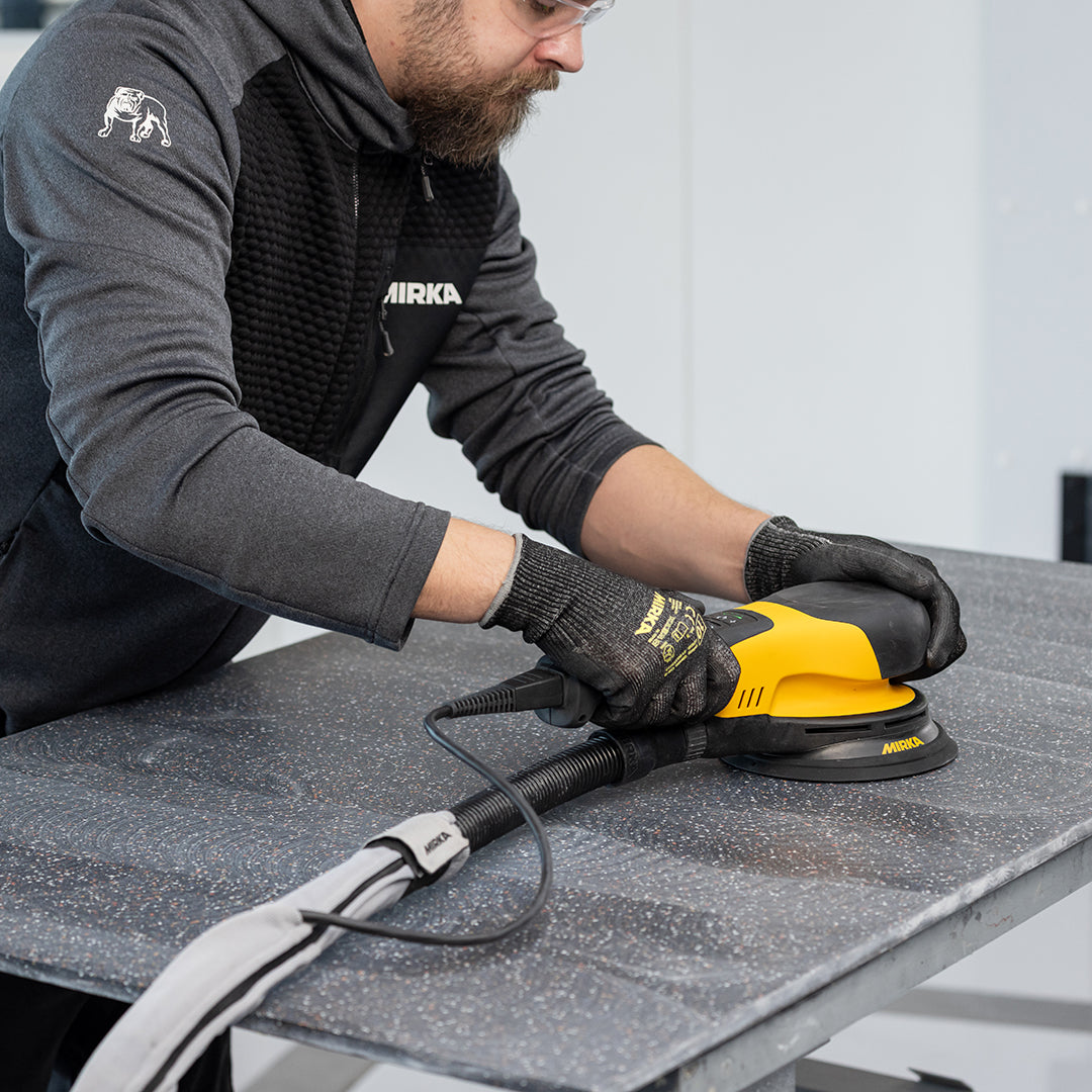 Mirka DEROS RS 600 150mm Rotary Sander in Case