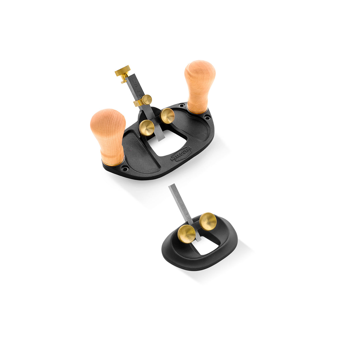 Melbourne Tool Company Set of Two Small & Large Router Hand Planes