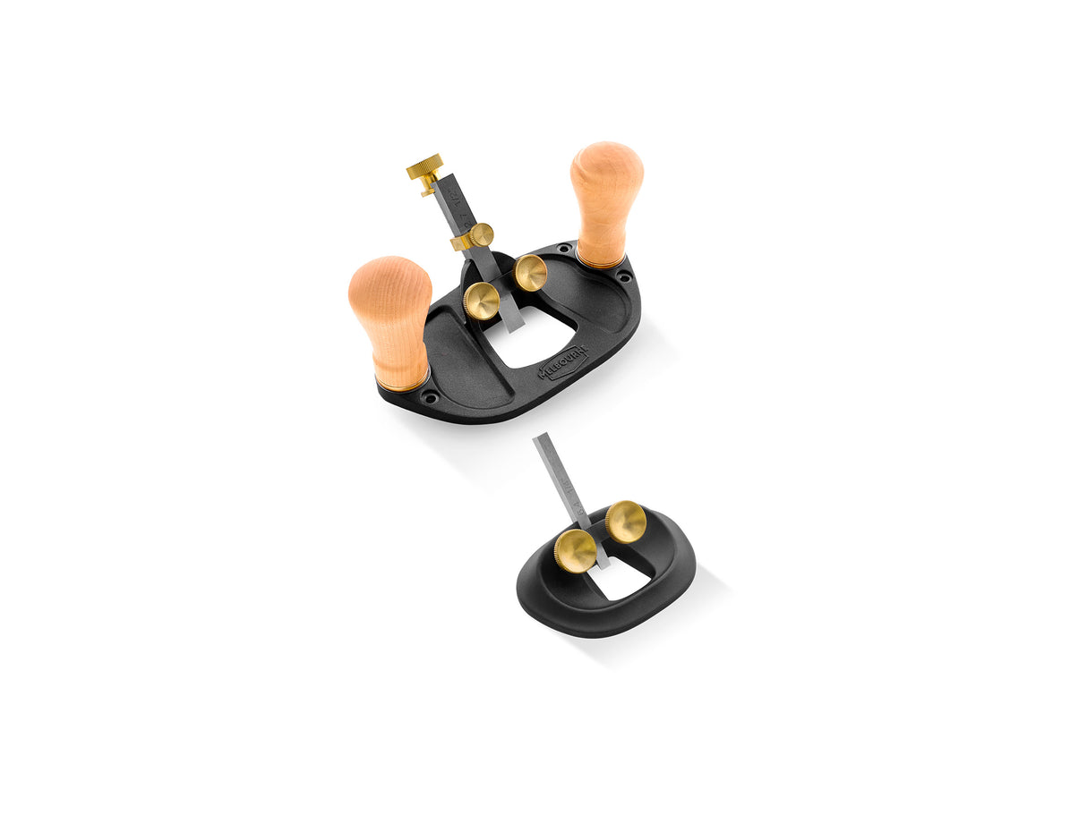 Melbourne Tool Company Set of Two Small & Large Router Hand Planes