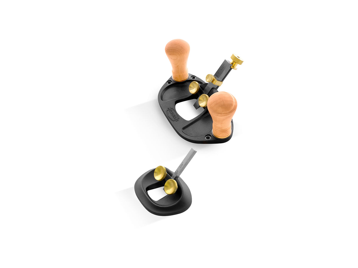 Melbourne Tool Company Set of Two Small & Large Router Hand Planes