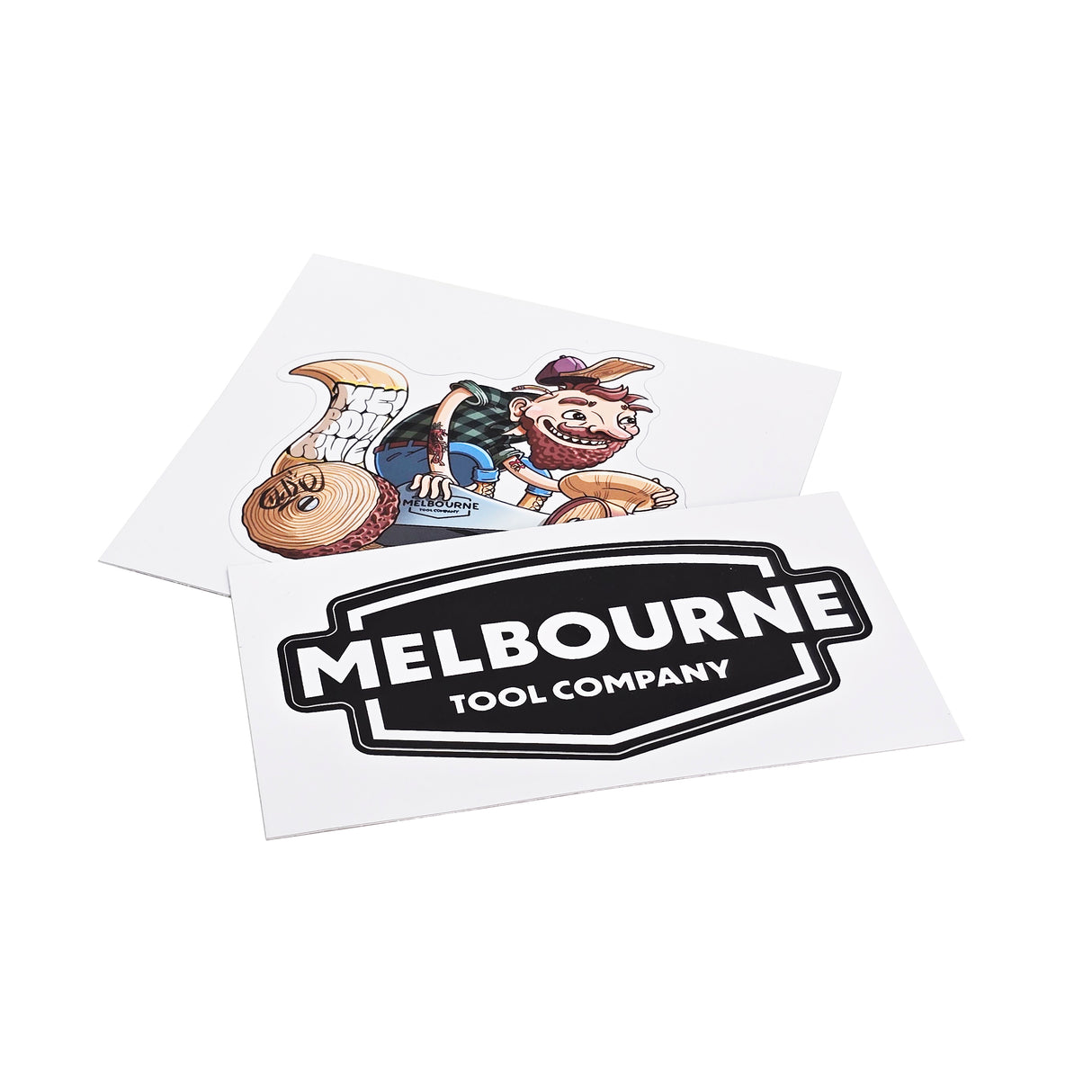 Melbourne Tool Company Stickers Set of 2