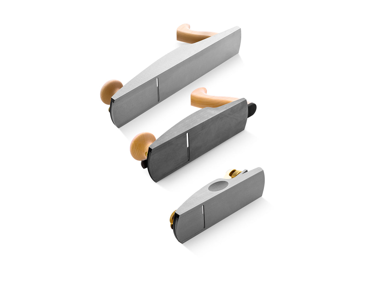 Melbourne Tool Company Low Angle Block, Jack & Smoothing Hand Plane Set