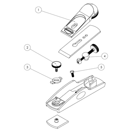 Melbourne Tool Company Low-Angle Block Plane Spare Parts