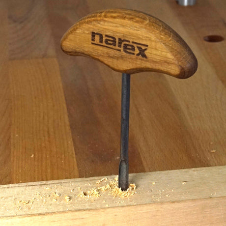 Narex Richter Gimlet Hand Drill 4mm Oak Handle