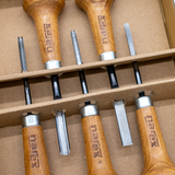 Narex Set of 5 PROFI Palm Carving Chisels