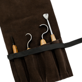 Narex Set of 4 Spoon Carving Tools in Leather Roll