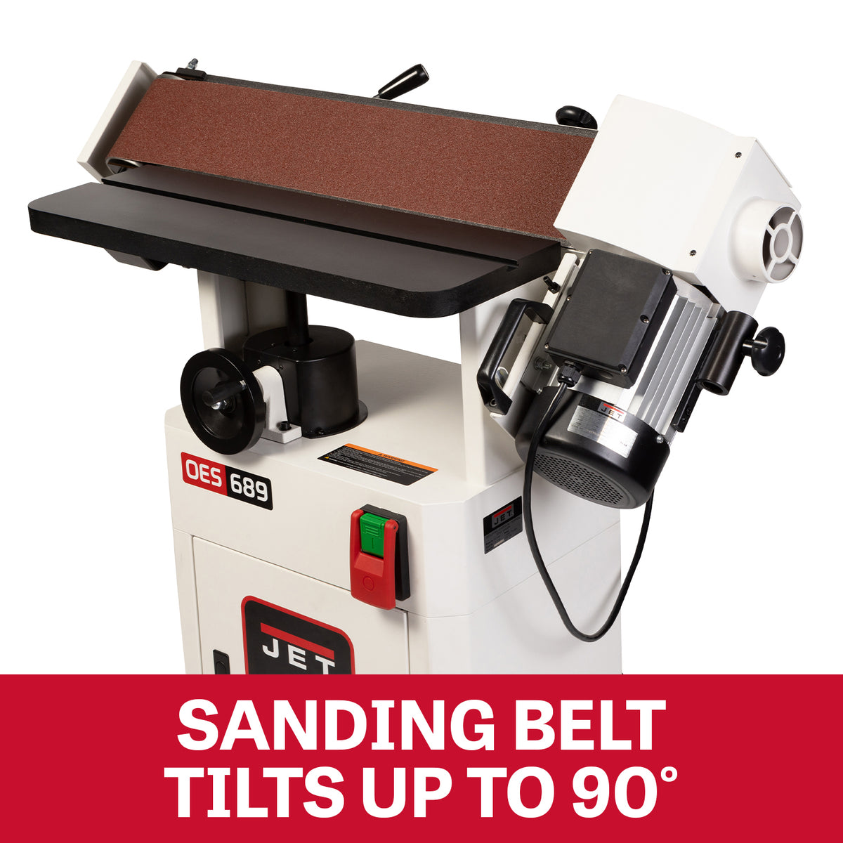 JET Tools 6 x 89in Oscillating Belt Sander Black Edition 2200W