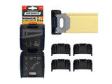 StealthMounts Spirit Level XL Mount Pack of 2 Black