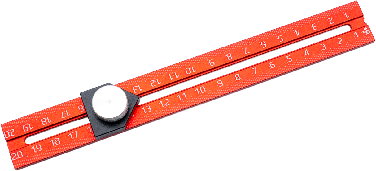Swan Tool Group RED TAIL Offset Ruler 200mm